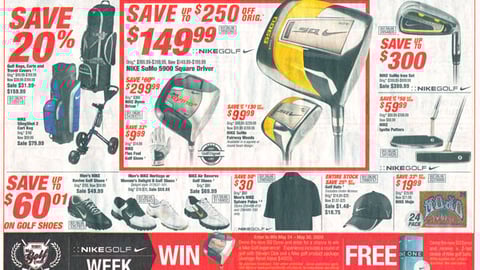 Sports Authority Circular Cover