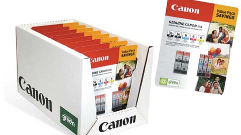 Canon Ink Packaging