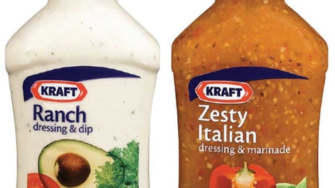 Kraft Salad Dressing Packaging