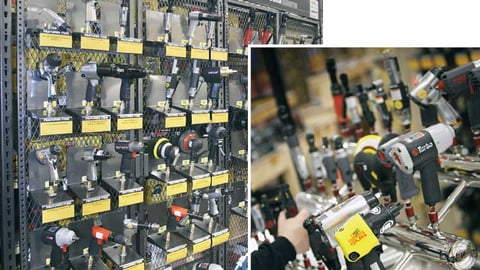 Northern Tool + Equipment Wall Display