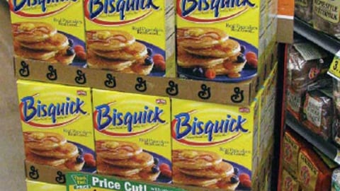 Bisquick Pancake Mix Floorstand