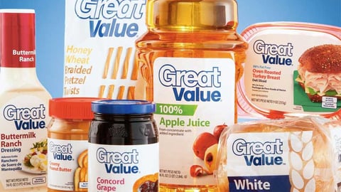 Walmart Great Value Packaging