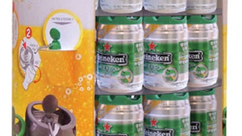 Heineken Five-Liter Draught Keg