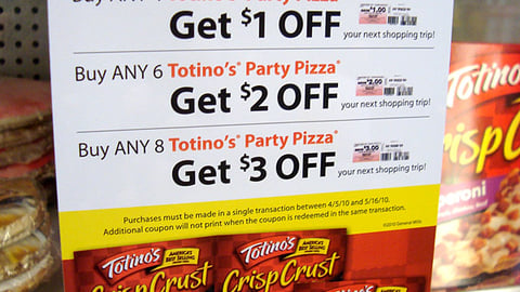 Totino's Safeway 'Stock Up' Cooler Cling