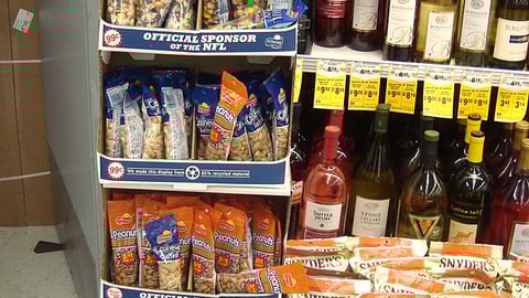 Frito-Lay NFL Snack Floorstand