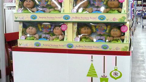 Cabbage Patch Kids Sam's Club Holiday Display
