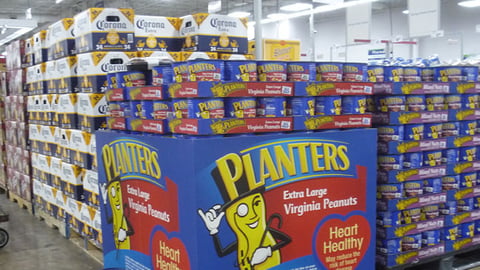 Planters Pallet Display