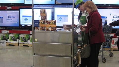 Sam's Club 'Fresh, Fast & Furious' Sampling Station