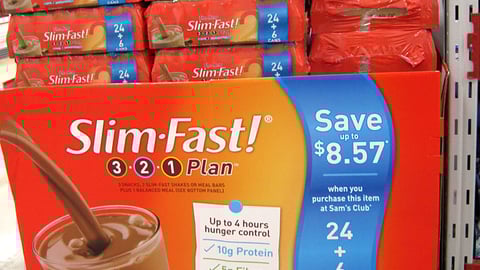 Slim-Fast Sam's Club Pallet Display