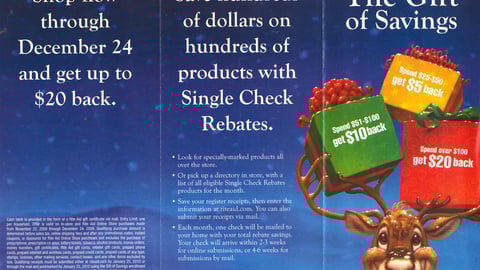 Rite Aid 'Gift of Savings' Brochure