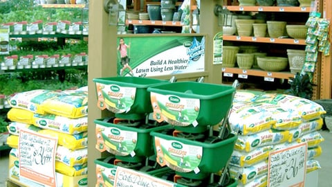Scotts Miracle-Gro Display