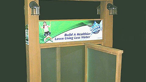 Scotts Miracle-Gro Home Center Display