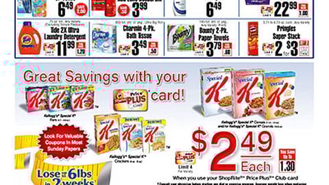 ShopRite P&G 'Can Can' Sweeps Feature