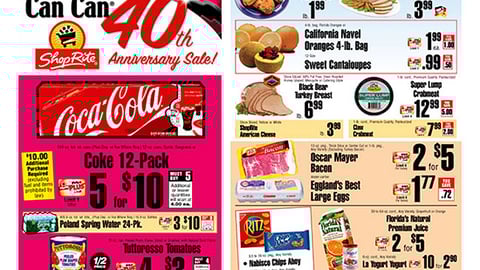 ShopRite 'Can Can' Circular Cover