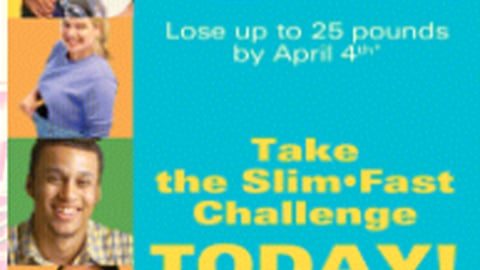 Slim-Fast/Wal-Mart Poster