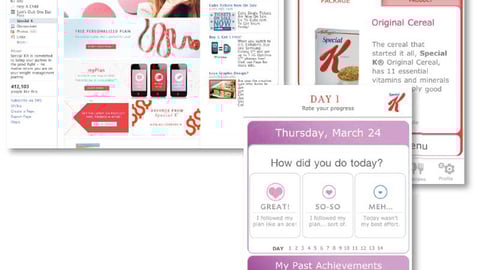 Kellogg’s 'Special K Challenge' Digital Collateral