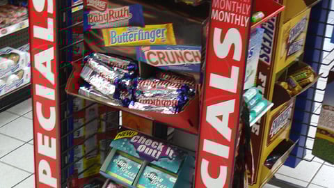 Speedway 'Monthly Specials' Display Rack