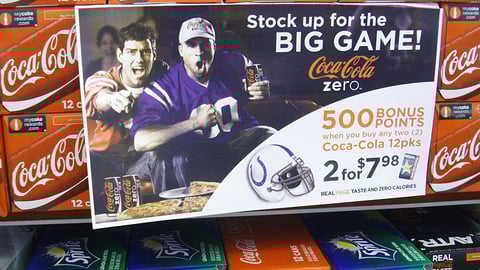 Coca-Cola 'Speedy Rewards' Sign