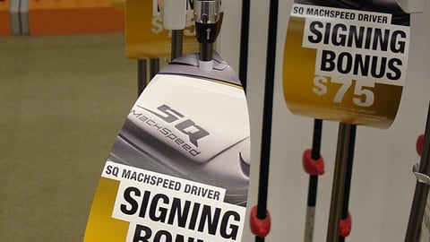 Nike 'Signing Bonus' Neck Hanger