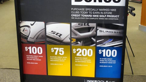 Nike 'Signing Bonus' Stanchion