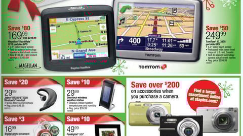 Staples Holiday Circular Cover