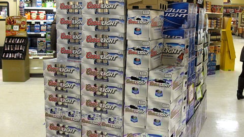 Stop & Shop Super Bowl Merchandising