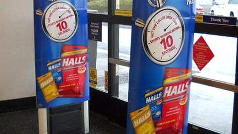 Halls Security Pedestal Ad