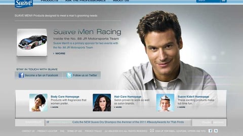 Unilever Suave Men Events Promotion