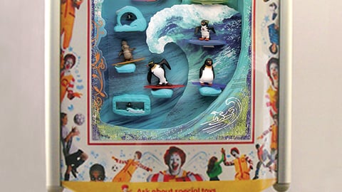 McDonald's 'Surf's Up' Toy Merchandiser 