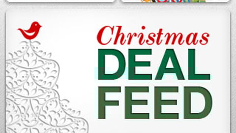 Target 'Christmas Deal Feed' App Page