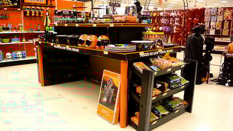 Target Halloween Merchandising