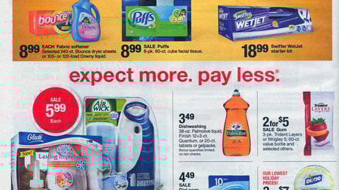 Target P&G Incentive Feature