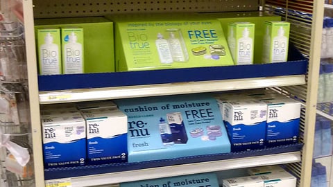 Target Bausch + Lomb Endcap