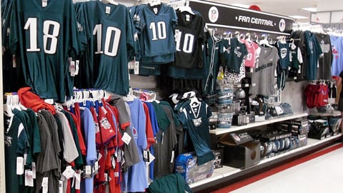 Target 'Fan Central' In-Line Display