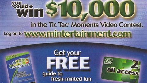 Tic Tac Mintertainment FSI