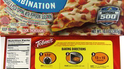 Totino's Kroger 'Daytona 500' Packaging