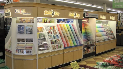 True Value 'Color' Paint Department