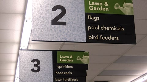 True Value 'Lawn And Garden' Aisle Directory