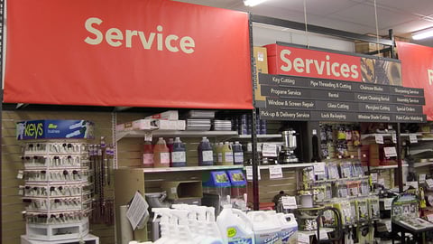 True Value Service Department