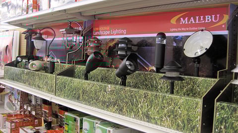 Malibu Lighting Shelf Tray