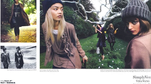 Kohl's Simply Vera Print Ad