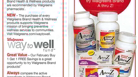 Walgreens 'Way to Well' Feature