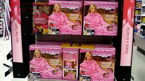 Walgreens 'Shop Pink' Endcap