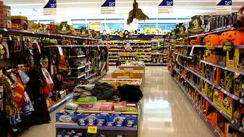 Walgreens Halloween Aisle