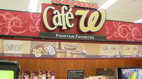 Walgreens 'Cafe W' Header