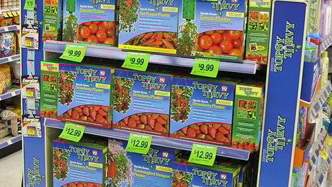 Walgreens Topsy Turvy Endcap