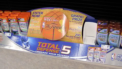 Right Guard Walgreens NBA Shelf Tray
