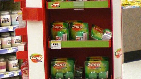 Johnson & Johnson Walgreens OTC Spinner