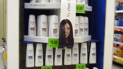 Dove Walgreens Endcap