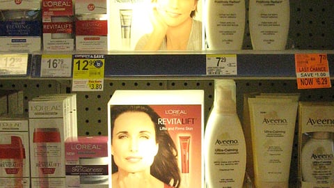 Walgreens Neutrogena L'Oreal,  RoC Light Boxes